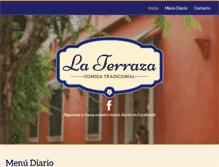 Tablet Screenshot of laterraza.com.mx